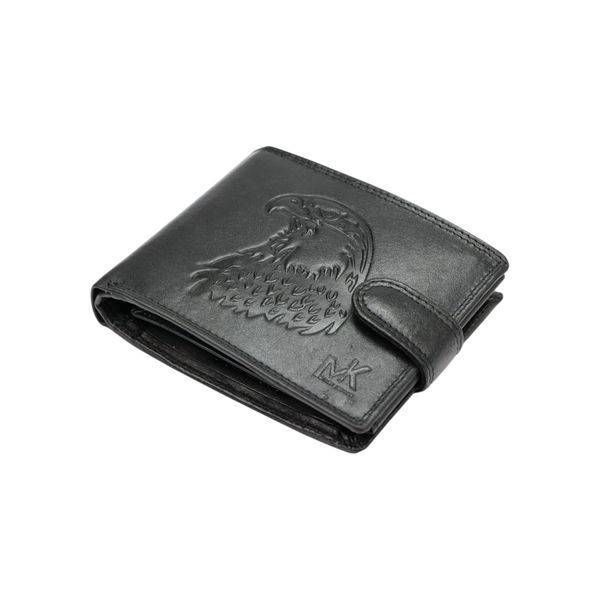 Чоловічий шкіряний гаманець Money Kepper TCC 5600B-5 RFID Чорний - TCC 5600B-5 RFID фото