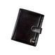 Чоловічий шкіряний гаманець Rovicky PC-105L-BAR RFID Чорний - PC-105L-BAR RFID фото 1